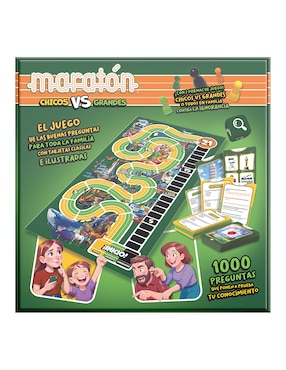 Juego de mesa chicos vs grandes Novelty Juegos de Mesa