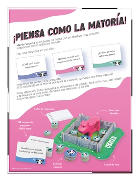 Juego de mesa Mente vacuna Novelty Juegos de Mesa