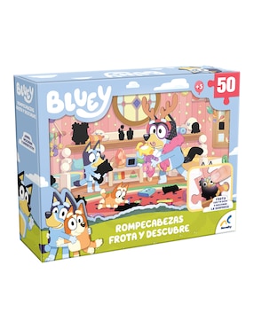 Rompecabezas infantil Frota y descubre Bluey Novelty 50 piezas