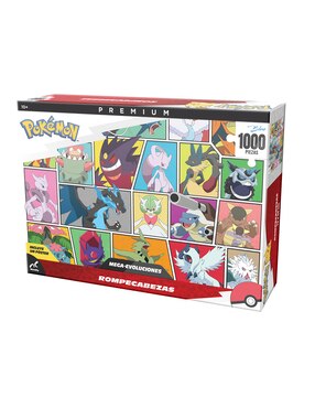 Rompecabezas Pokémon Premium Pokémon Evolution Novelty 1000 piezas