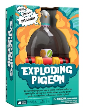 Juego de cartas Exploding Pigeon Novelty