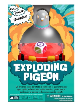 Juego de cartas Exploding Pigeon Novelty