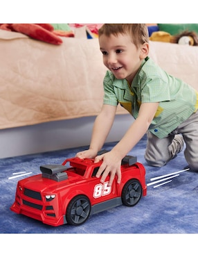 Juguete armable Mega Bloks Set de construcción Build & Go Race Car JKG35