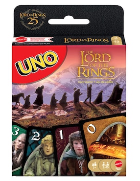 UNO El señor de los anillos Mattel