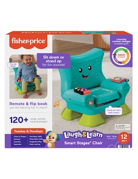 Silla de Aprendizaje Musical Fisher Price juego didáctico