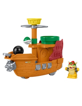 Set figuras de juguete Bowser Little People