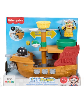 Set figuras de juguete Bowser Little People