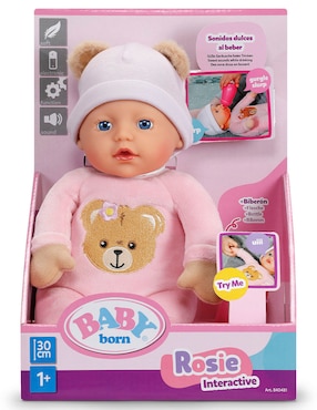 Bebé juguete Baby Born Baby Born Interactive Rosie