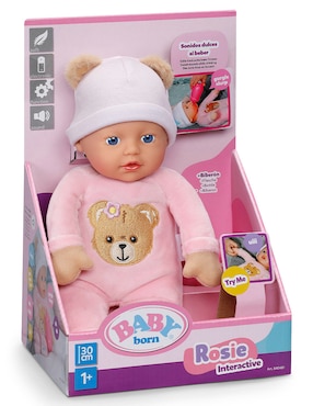 Bebé juguete Baby Born Baby Born Interactive Rosie