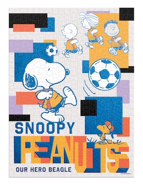Rompecabezas peanuts fútbol edición limitada novelty 500 piezas