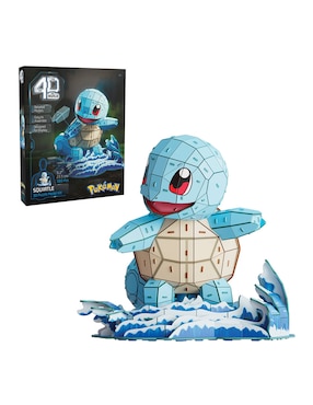 Rompecabezas 4d pokémon squirtle spinmaster 180 piezas