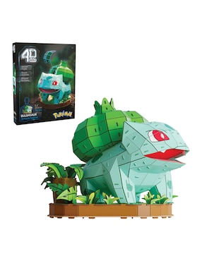 Rompecabezas 4d pokémon bulbasaur spinmaster 195 piezas