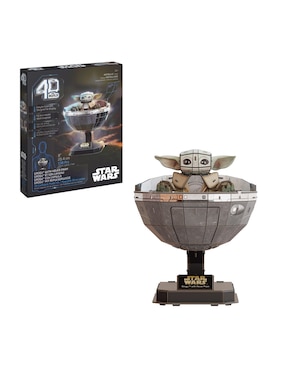 Rompecabezas 4d star wars grogu spinmaster 138 piezas