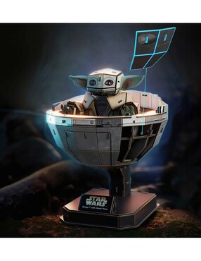 Rompecabezas 4d star wars grogu spinmaster 138 piezas