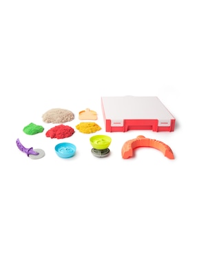 Set de juego aplasta la Pizza Kinetic Sand