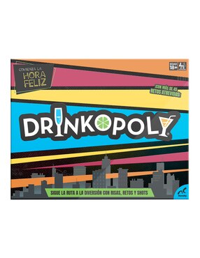 Juego de mesa Drinkopoly Novelty