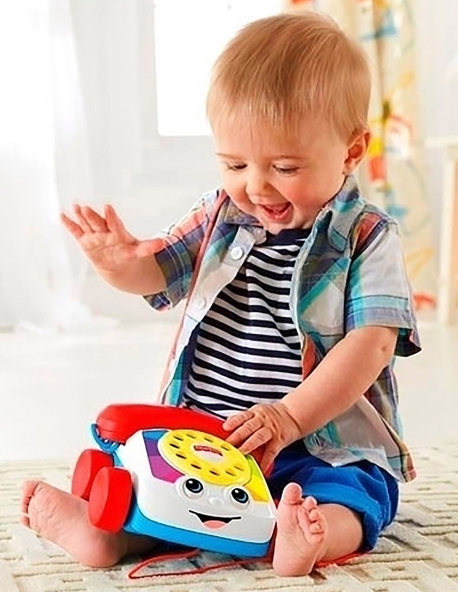Teléfono Parlanchín juego didáctico infantil unisex 4