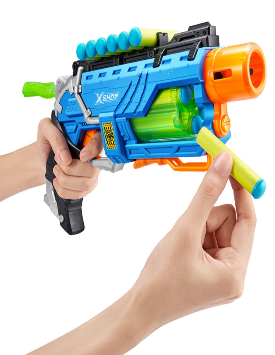 Pistola de dardos X-Shot Dino striker con 16 dardos 4