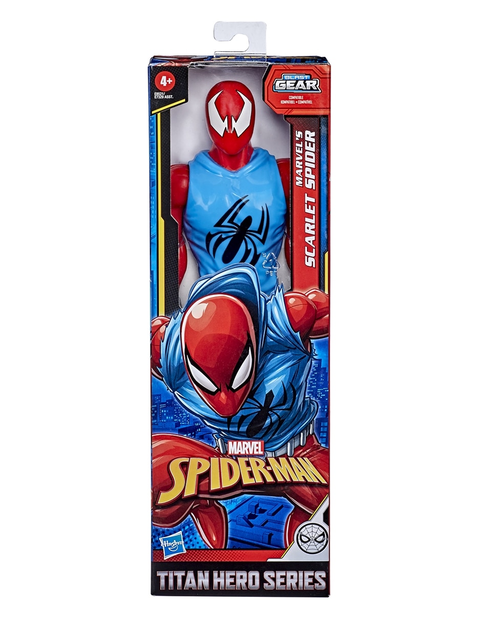 Figura de Acción Scarlet Spider Marvel articulado 