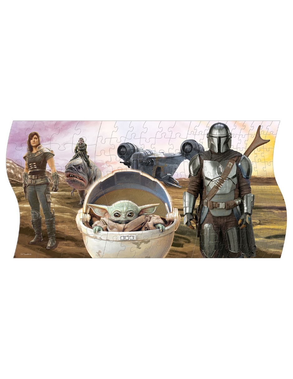 Rompecabezas panorámico Star Wars The Mandalorian 2