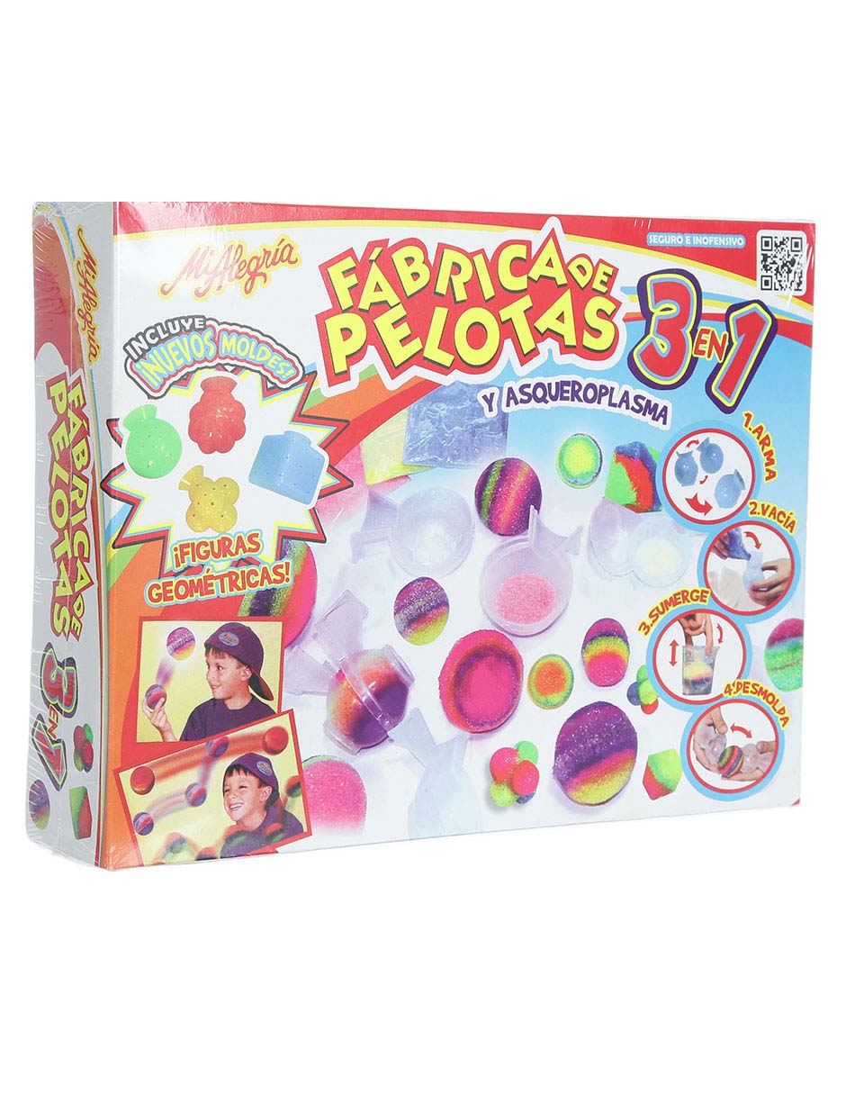 Fábrica de Pelotas y Asqueroplasma 3 en 1 Mi Alegría 2