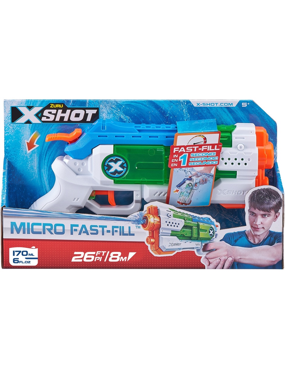 Lanzador de agua Micro Fast-Fill Zuru X-Shot 2