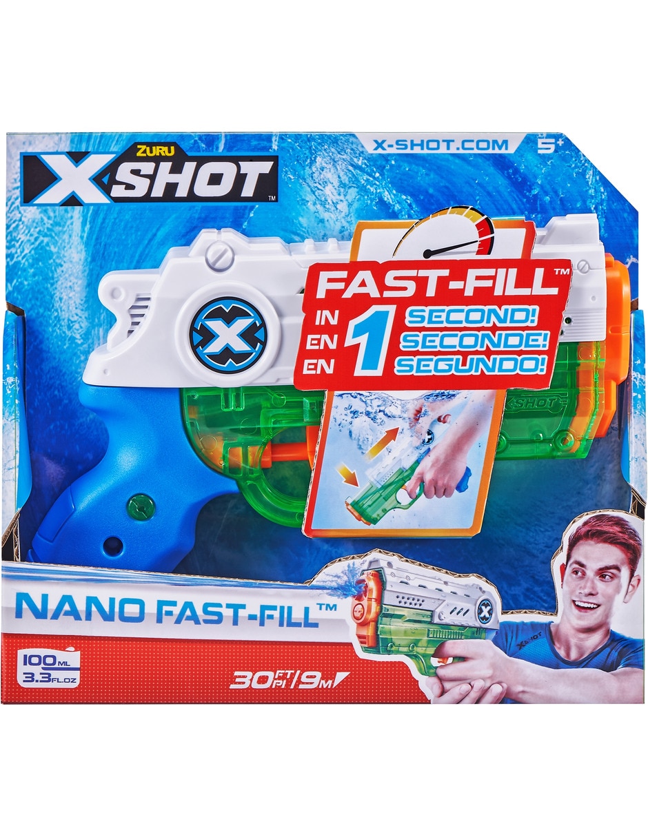 Lanzador de agua Nano Fast-Fill Zuru X-Shot 2