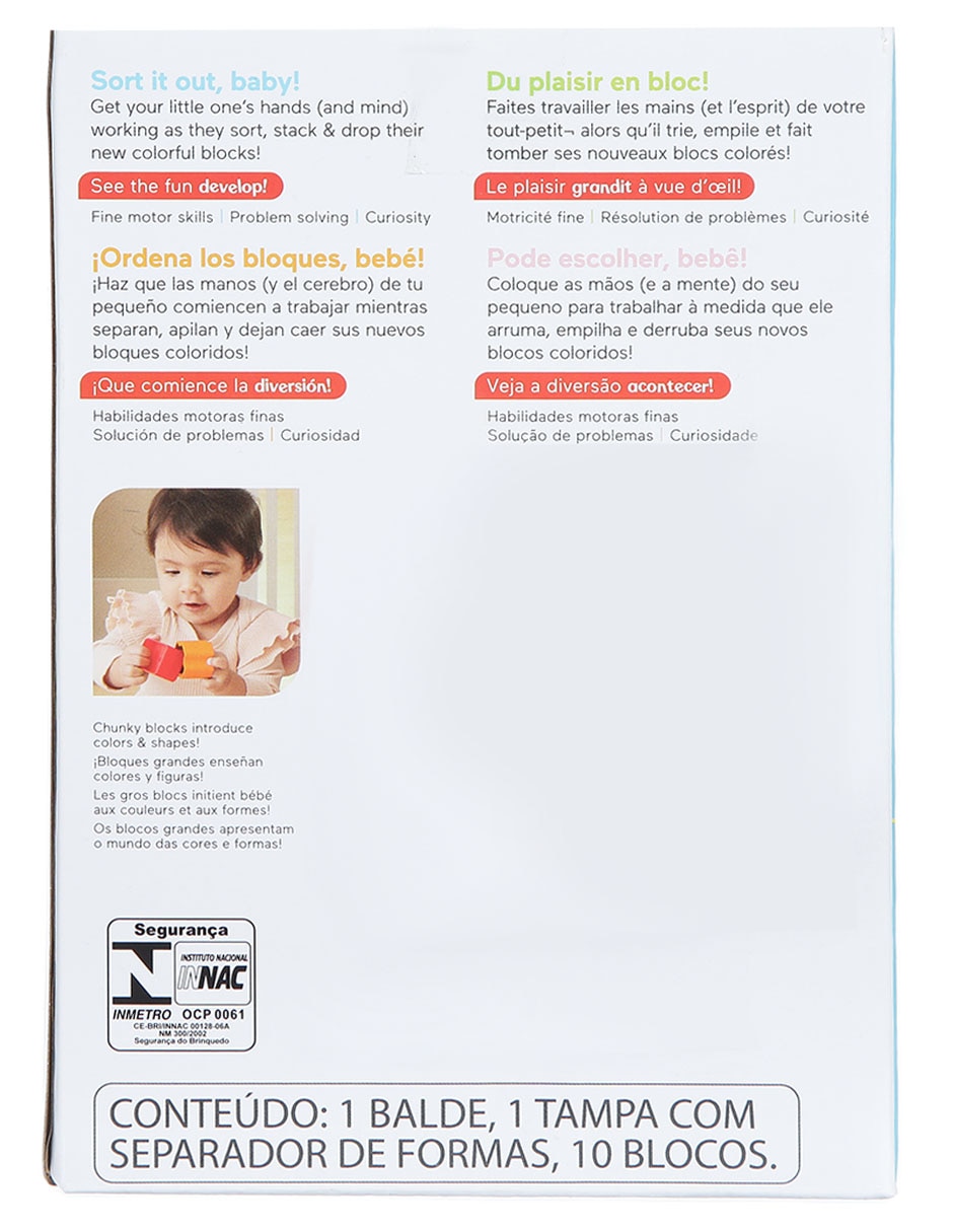 Primeros Bloques del Bebé Fisher-Price 3
