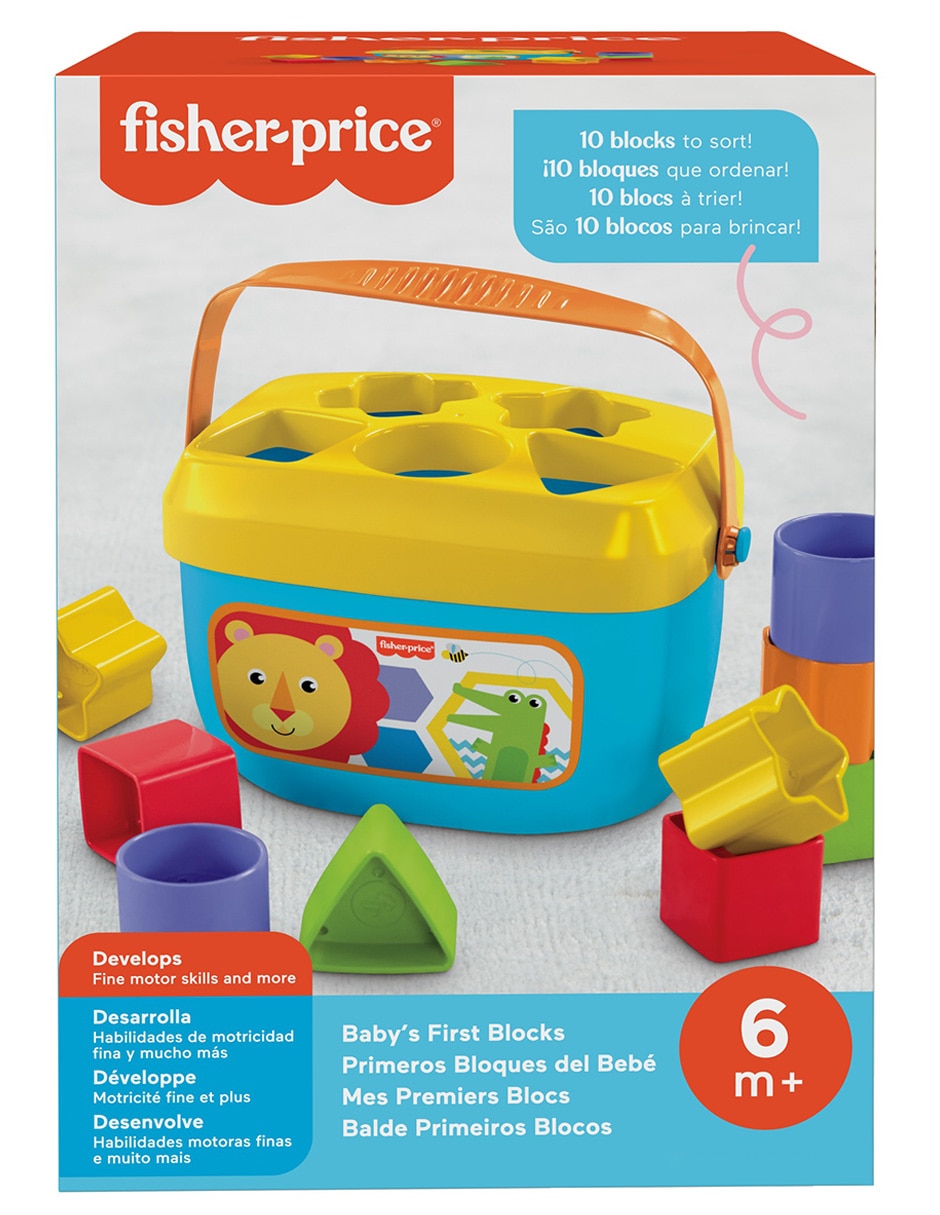 Primeros Bloques del Bebé Fisher-Price 6