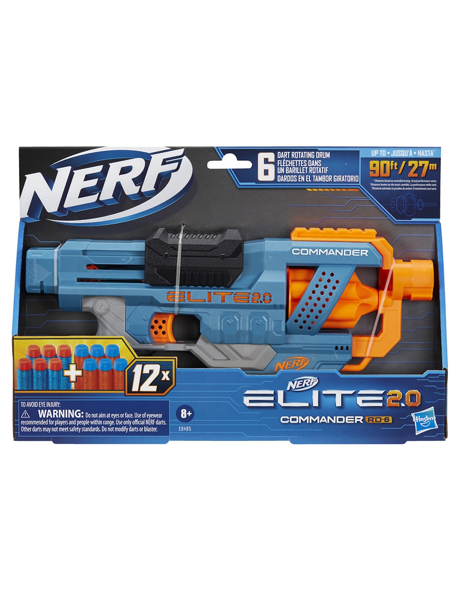 Pistola de dardos Elite 2.0 Commander Rd 6 2