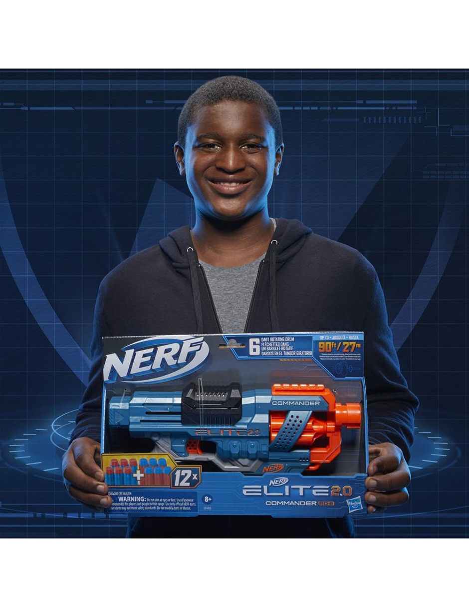 Pistola de dardos Elite 2.0 Commander Rd 6 3