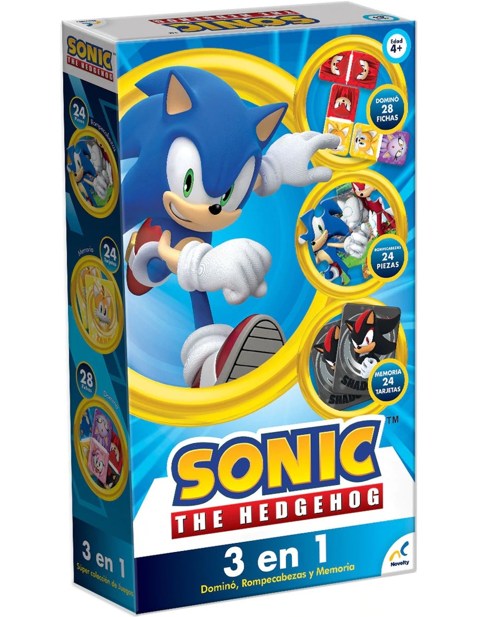 Set de juego de mesa Sonic Novelty 2