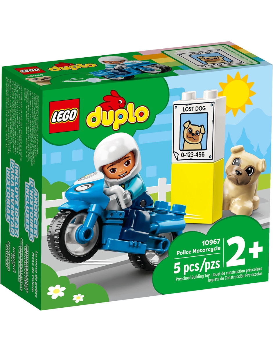Set de construcción Moto Policía 10967 2