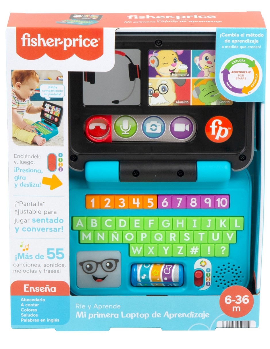 Mi Primer Laptop de Aprendizaje Fisher-Price 4