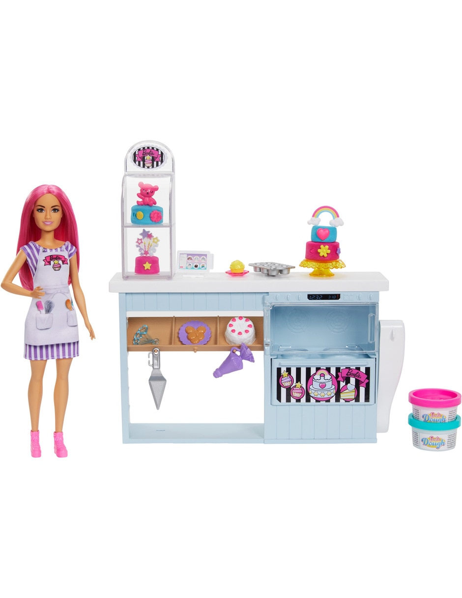 Set de Mu eca Barbie Reposter a para Decorar Suburbia