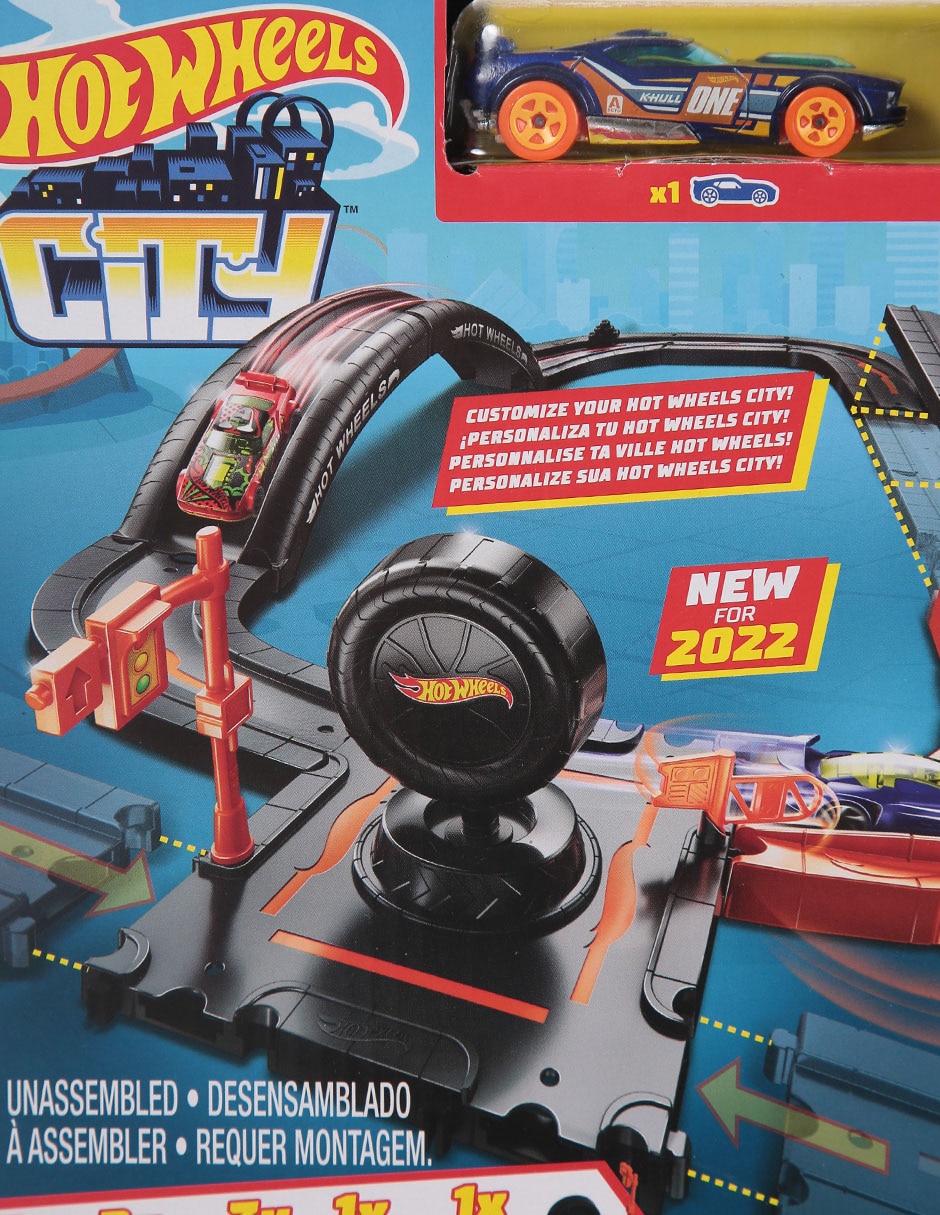 Pista Hot Wheels City Expansión de Ciudad