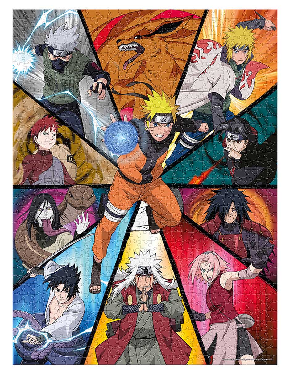 Rompecabezas Naruto Shippuden 1000 piezas 2