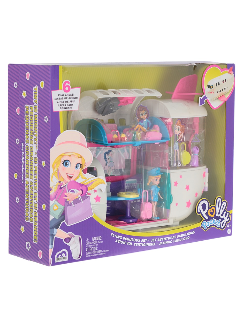 Muñeca polly pocket discount el jet privado