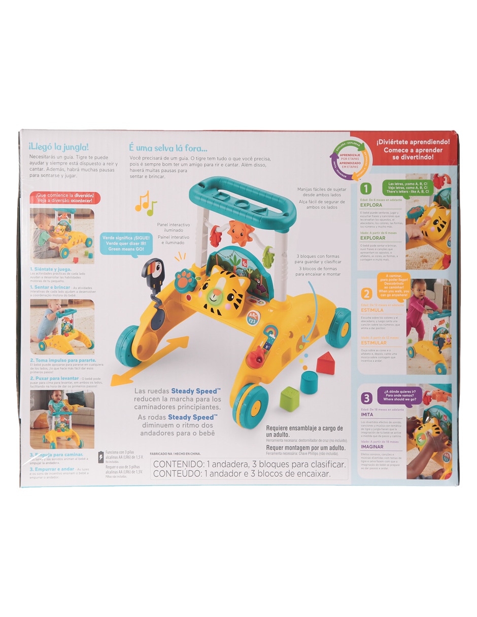 Andadera de Aprendizaje unisex Fisher-Price