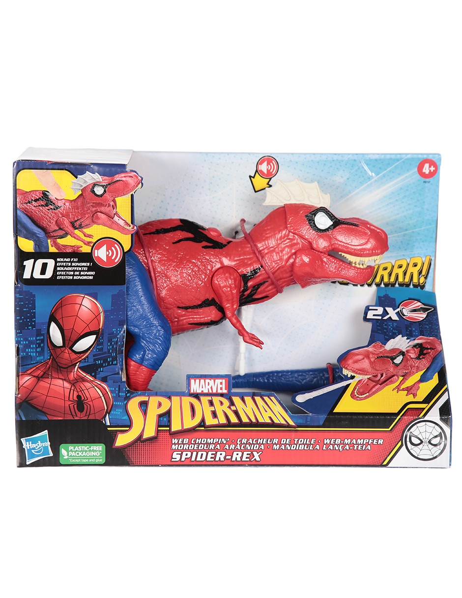 Figura de acción Spider-Rex Marvel con sonido articulado Spider-Man |  