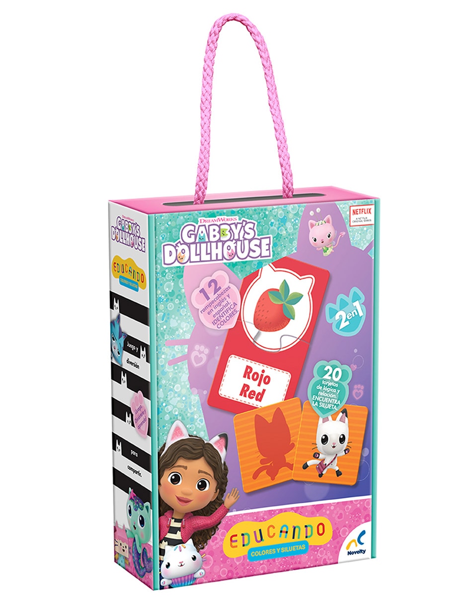 Juegos educativos 2 en 1 Gabby's Dollhouse Dream Works 2
