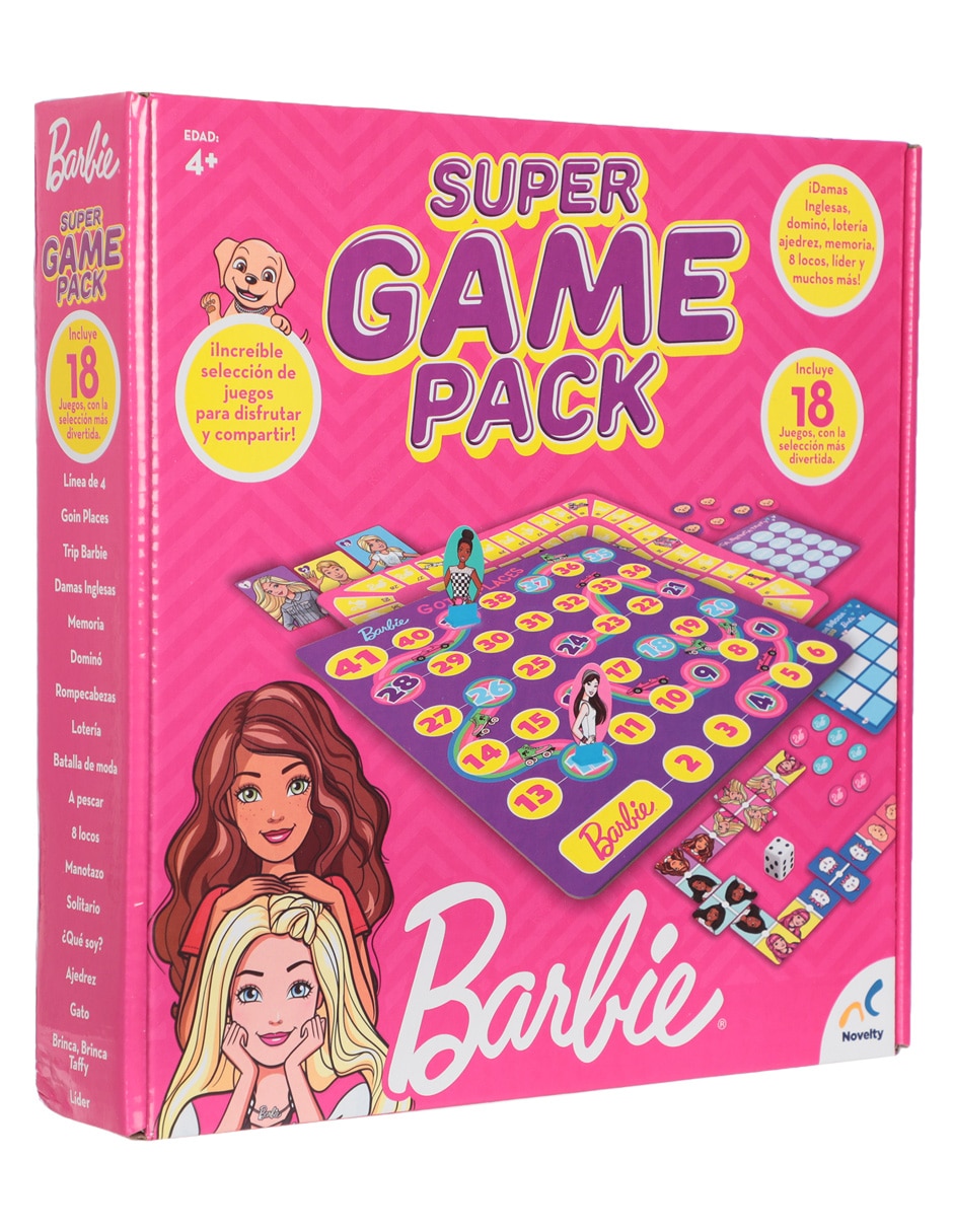Set de juegos Super Game Pack Barbie 2