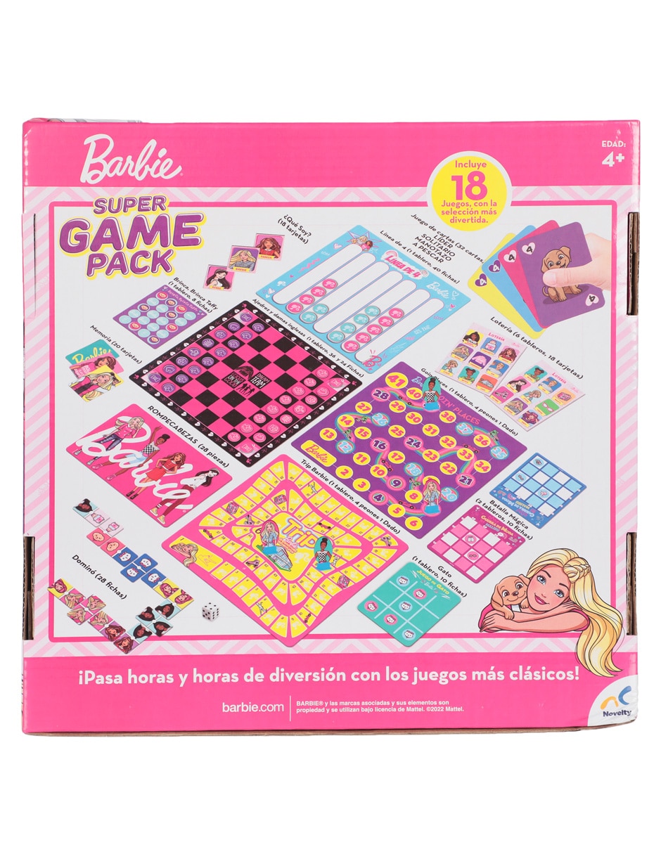 Set de juegos Super Game Pack Barbie 3
