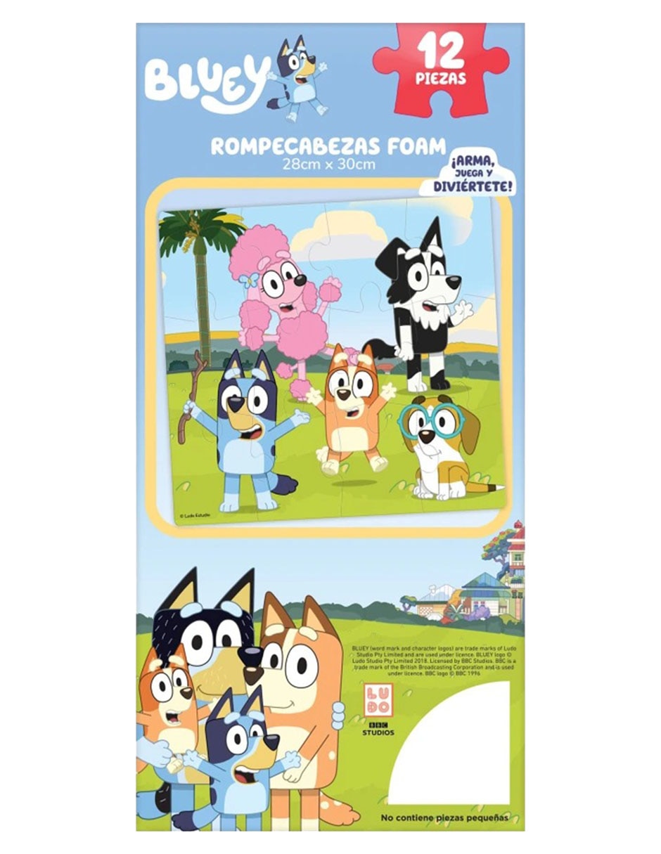 Rompecabezas Bluey 12 piezas 3