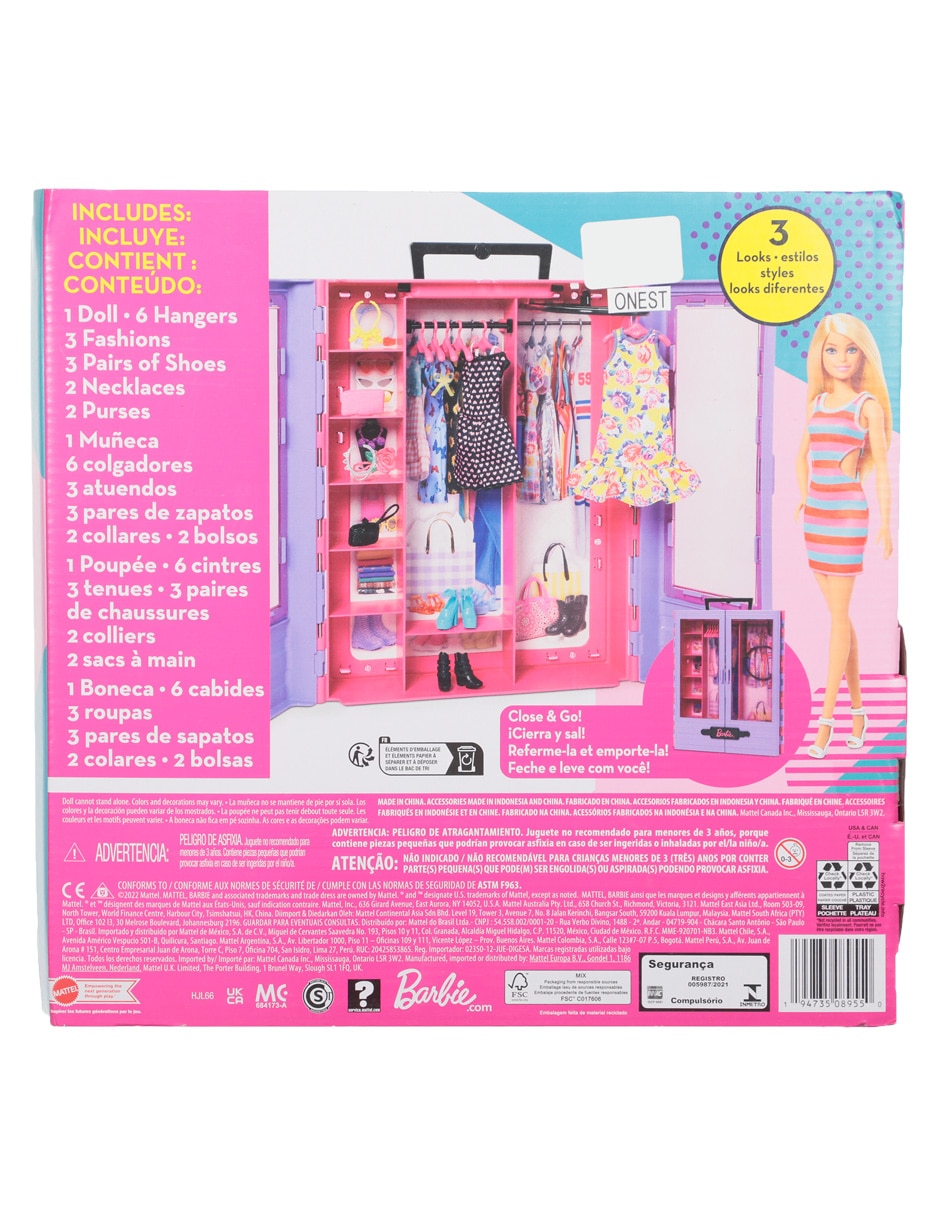 Fashion doll Closet 4