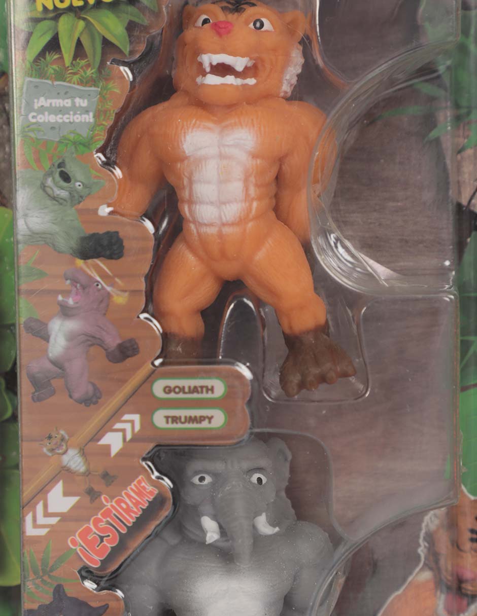 Set figuras de acción elástico 4