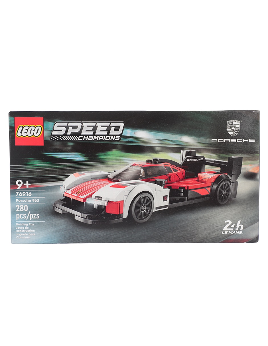 Figura armable Lego Speed Champions Porsche 963 con 280 piezas