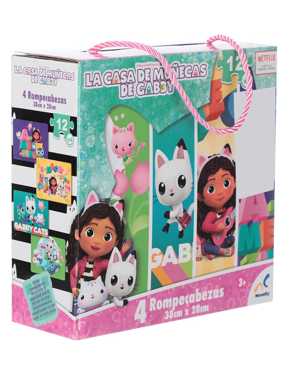 Set rompecabezas Gabby's Dollhouse 48 piezas 2