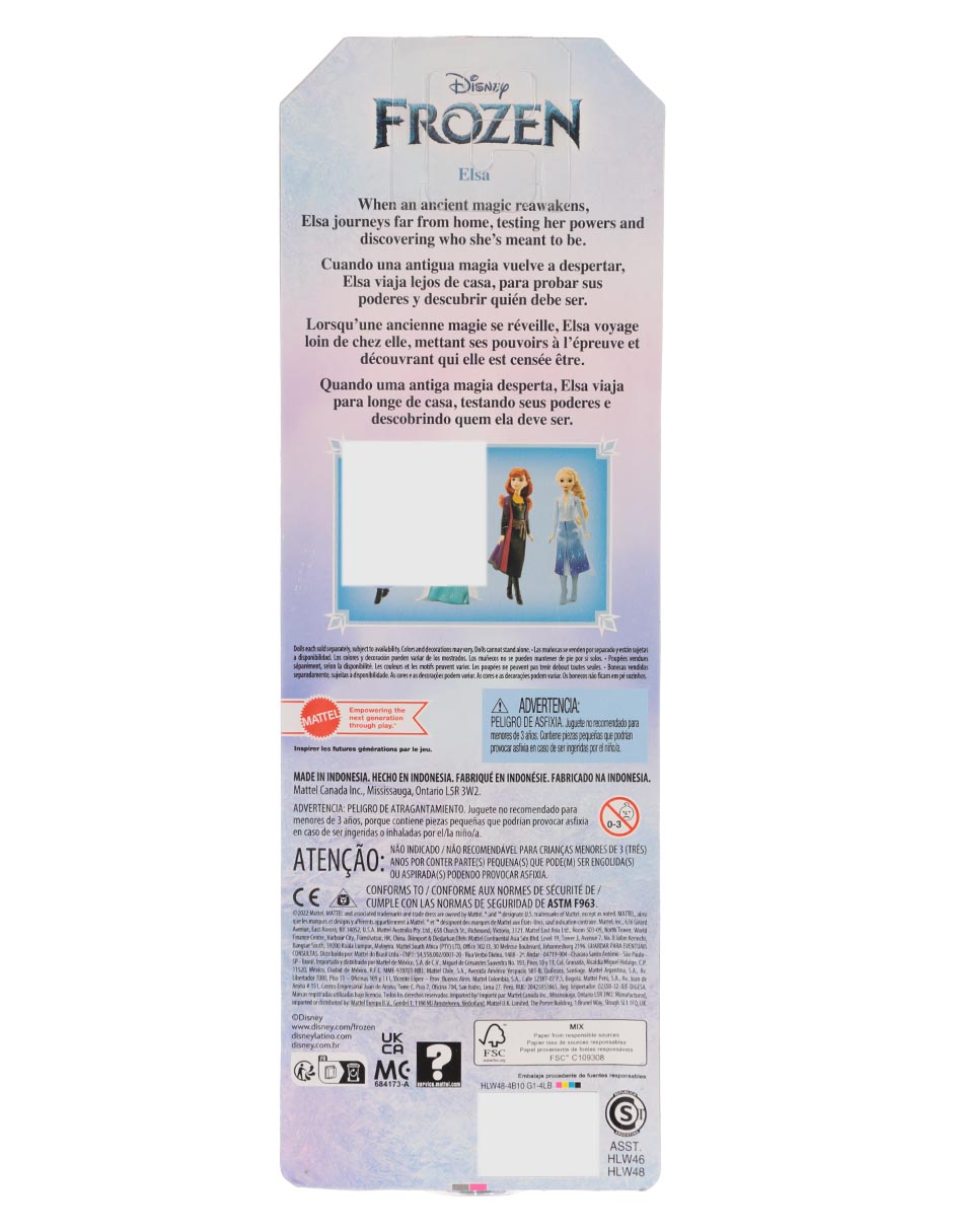 Muñeca Frozen Elsa 4