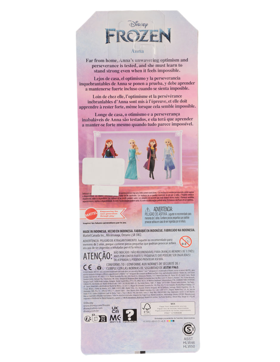 Muñeca Frozen Anna 4